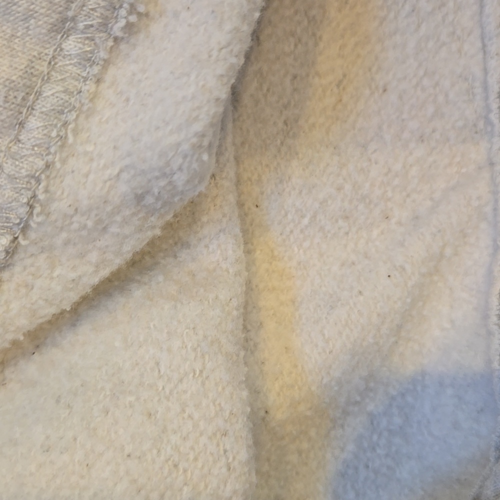 Playboy by Pacsun Light Heather Gray Cropped Drawstring Sweatshirt - Picture 8 of 10